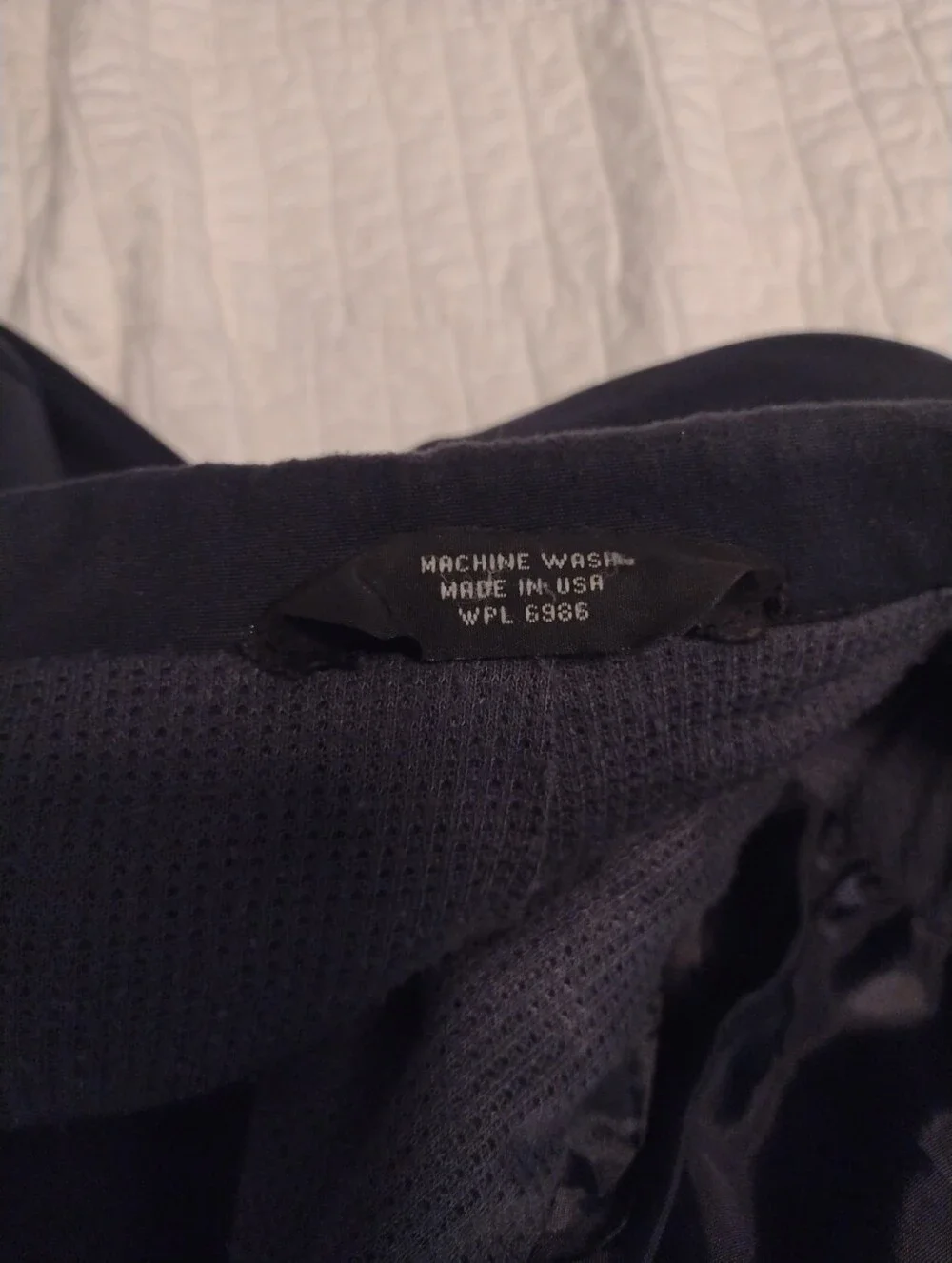 Vtg TravelSmith Blazer Jacket Men 42R Navy Sport Coat Made In USA